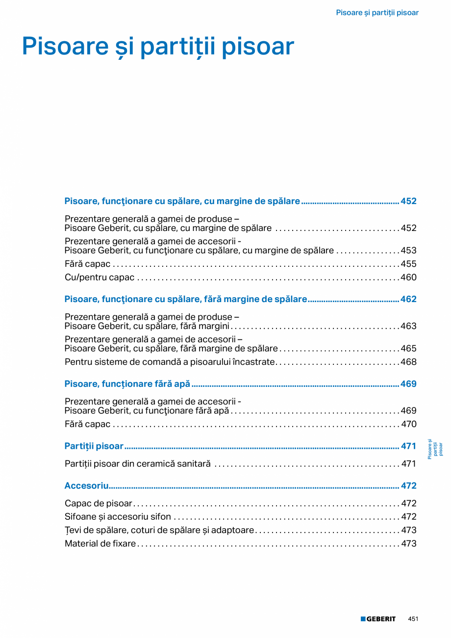 Pagina 450-Catalog GEBERIT - Colectii 2022-2023  Catalog, brosura Romana lor livrate
• Mobilier pentru...