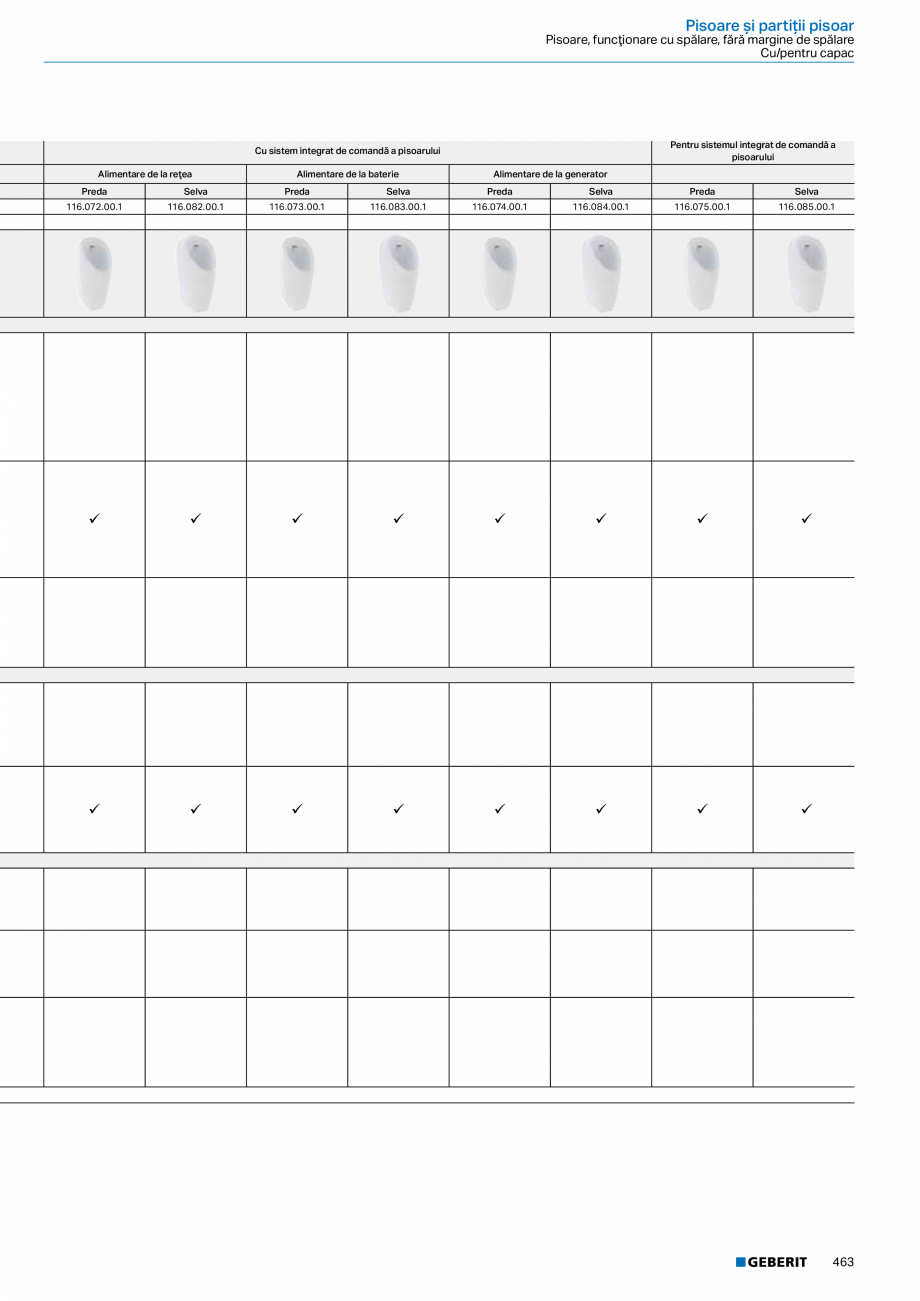 Pagina 462-Catalog GEBERIT - Colectii 2022-2023  Catalog, brosura Romana dat Geberit Smyle Square, formă...