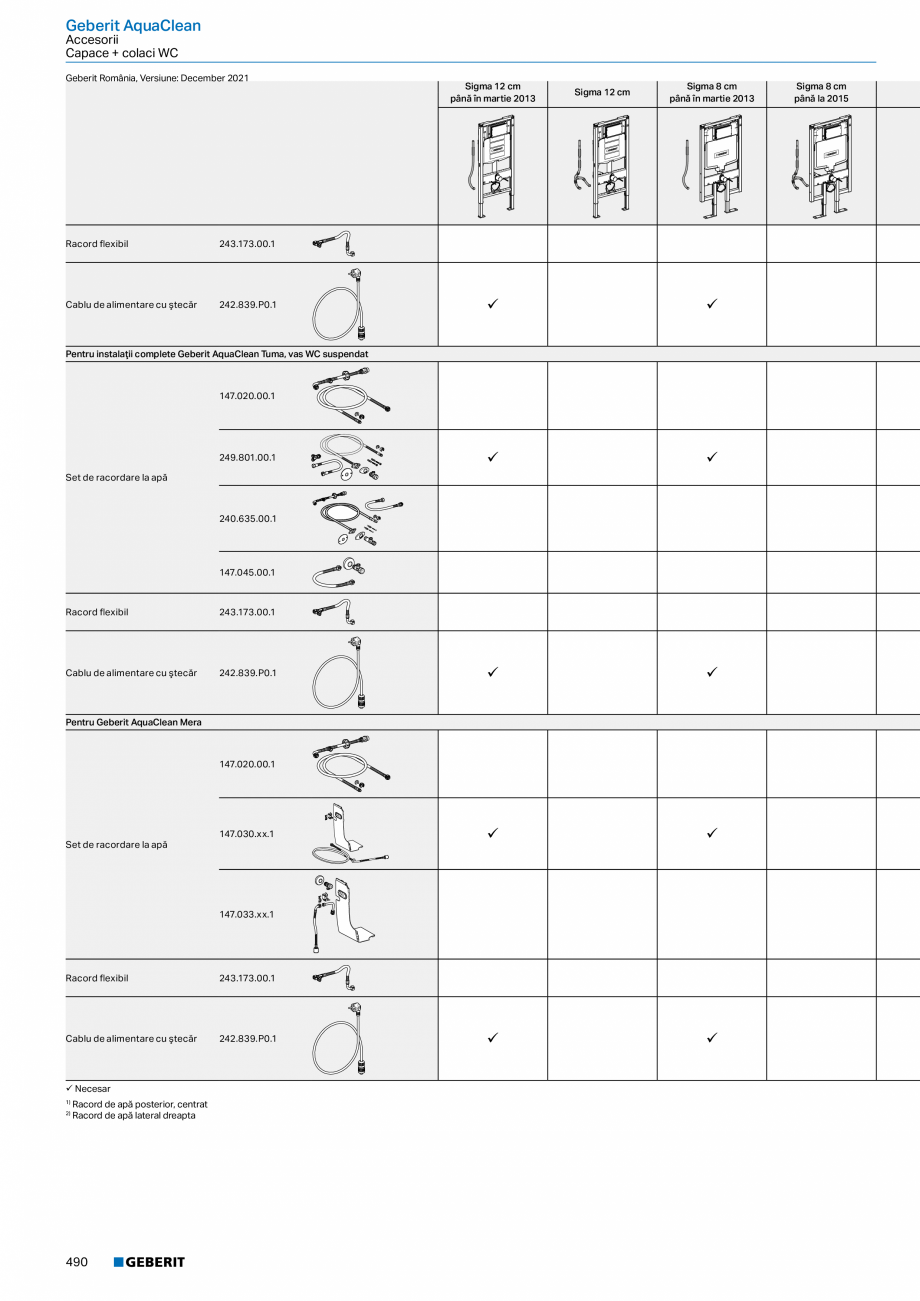 Pagina 489-Catalog GEBERIT - Colectii 2022-2023  Catalog, brosura Romana • Se potrivește la toate...