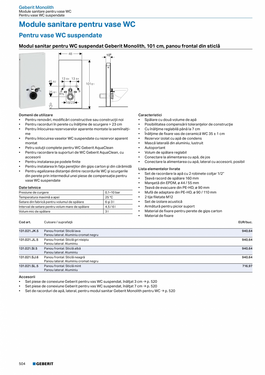 Pagina 503-Catalog GEBERIT - Colectii 2022-2023  Catalog, brosura Romana nice
Material

Cod art.

Lista...
