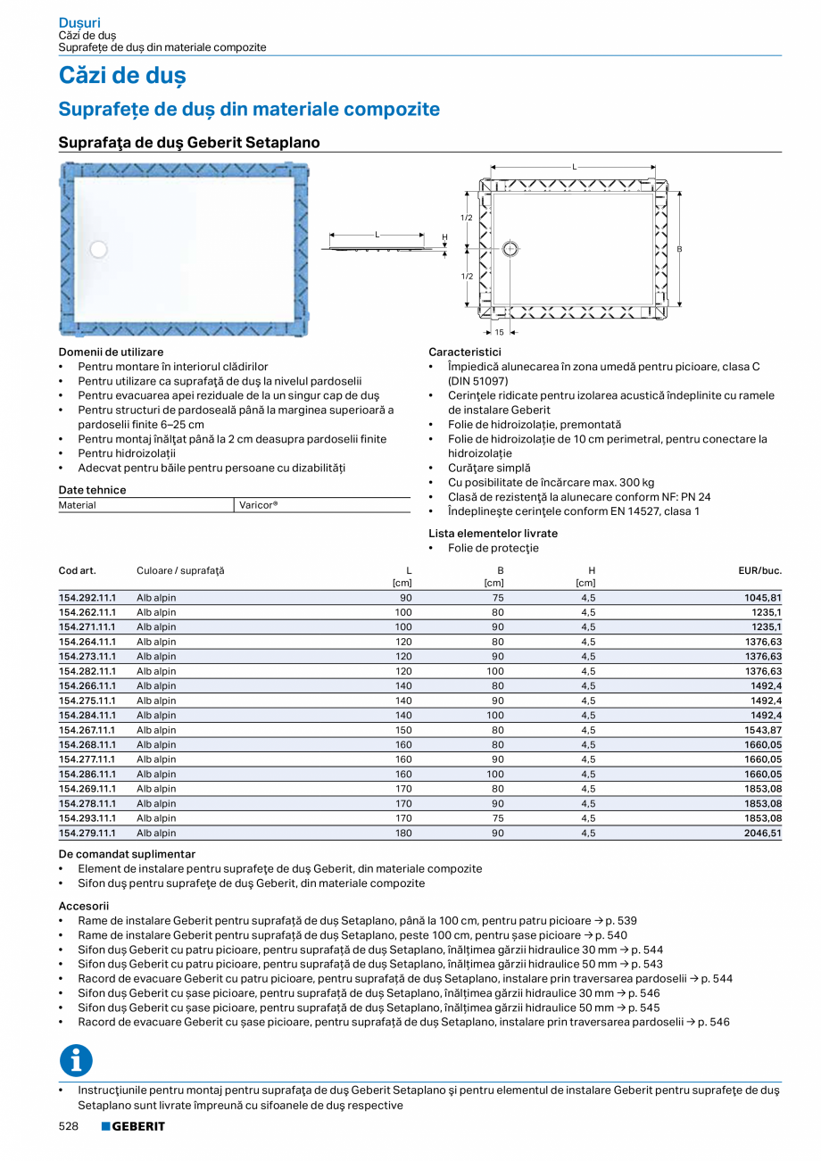 Pagina 527-Catalog GEBERIT - Colectii 2022-2023  Catalog, brosura Romana  mate pe ambele laturi
• Rafturi din...