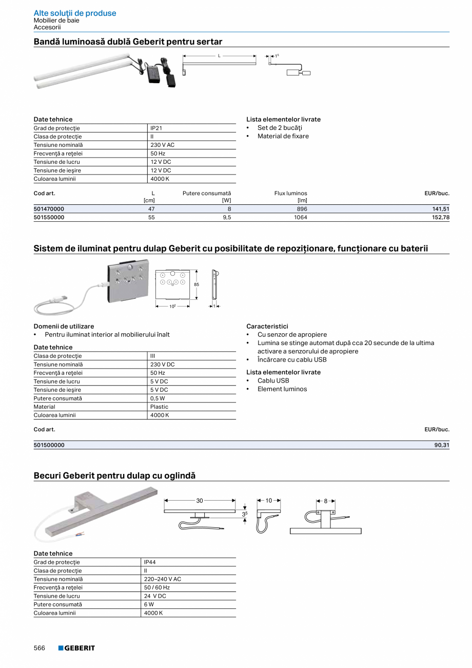 Pagina 565-Catalog GEBERIT - Colectii 2022-2023  Catalog, brosura Romana at suplimentar
• Rezervor
• Capac ...