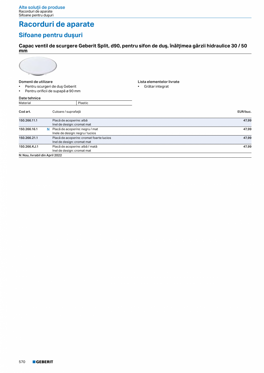 Pagina 569-Catalog GEBERIT - Colectii 2022-2023  Catalog, brosura Romana ă

500.330.01.1

Alb


...