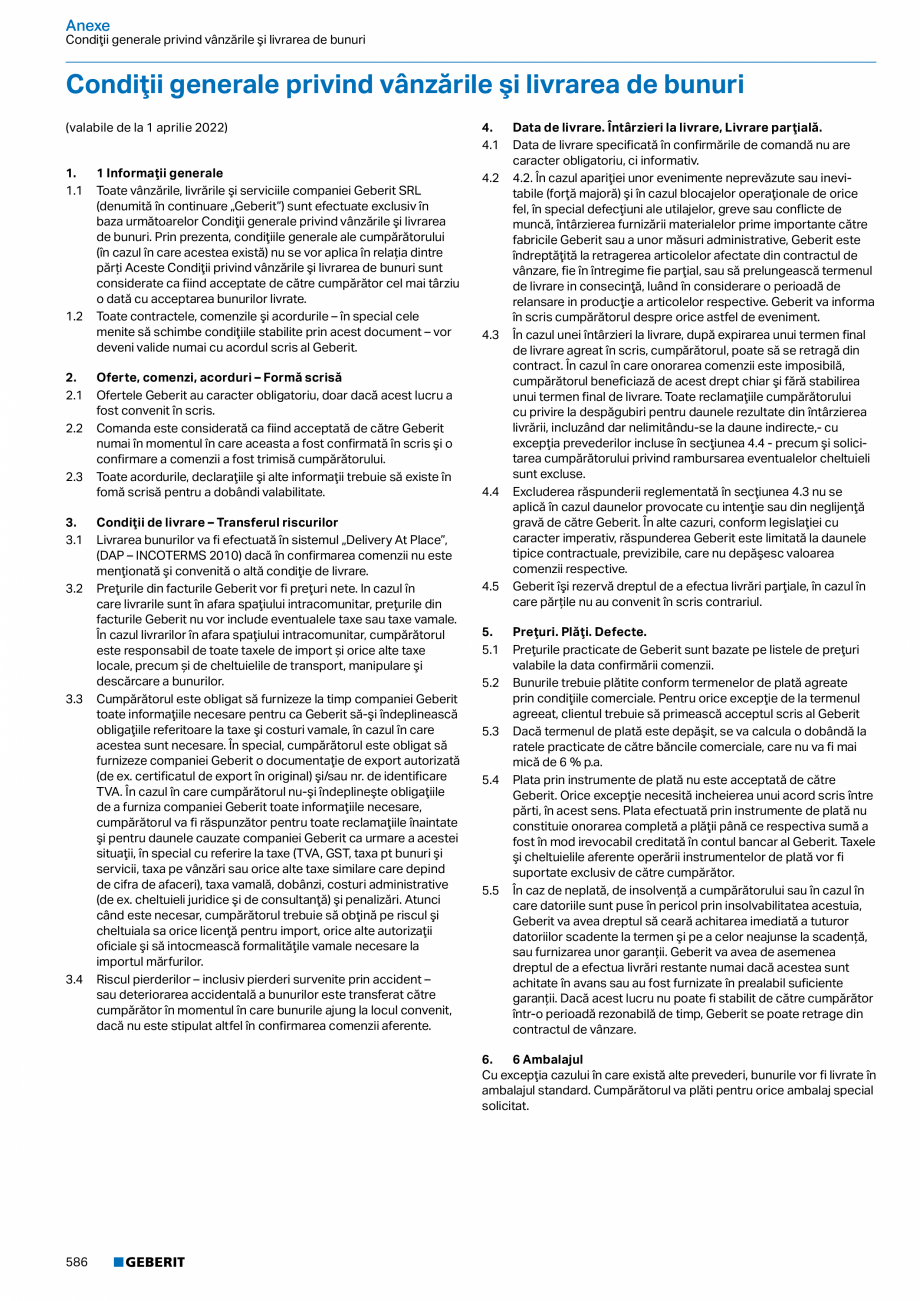 Pagina 585-Catalog GEBERIT - Colectii 2022-2023  Catalog, brosura Romana me de comandă a spălării pentru...