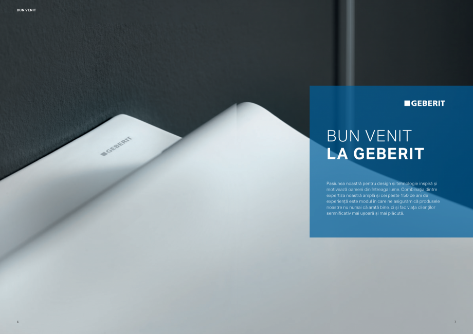 Pagina 4-Colectii pentru baie  Catalog, brosura Romana . Combinația dintre
expertiza noastră amplă și cei...