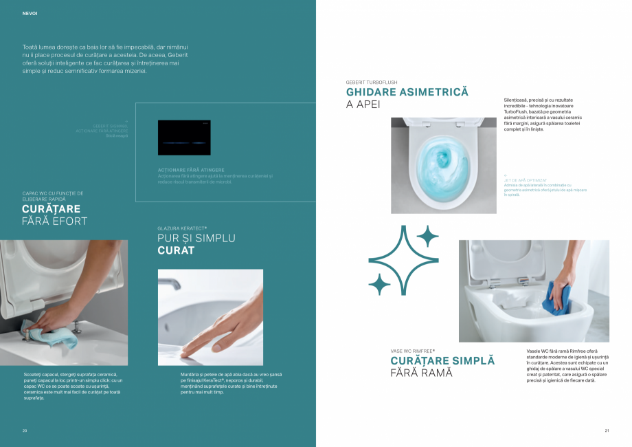 Pagina 11-Colectii pentru baie  Catalog, brosura Romana ă, rute
de transport scurte
• Disponibilitatea...