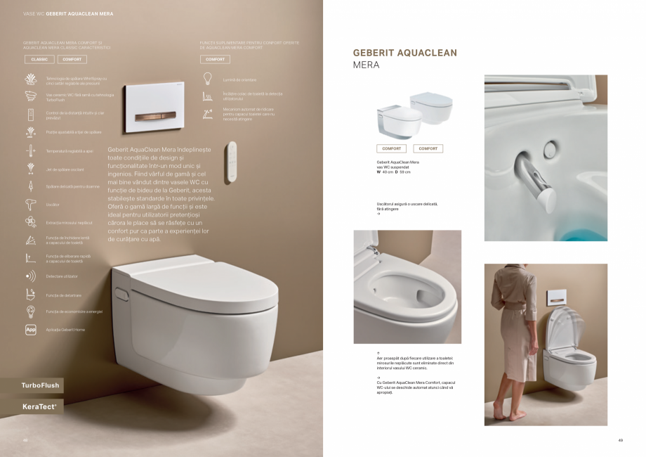 Pagina 25-Colectii pentru baie  Catalog, brosura Romana trecutului. Ventilatorul
extrem de silențios din...