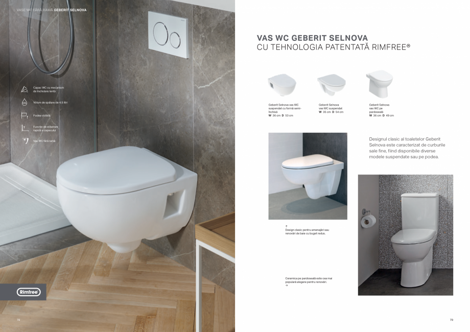 Pagina 40-Colectii pentru baie  Catalog, brosura Romana ISTICI
CLASSIC*

COMFORT

Tehnologia de spălare...