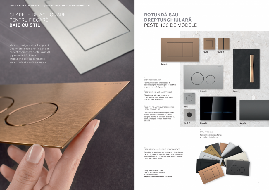 Pagina 46-Colectii pentru baie  Catalog, brosura Romana ��

↑
Designul interior al ceramicii fără margini ...