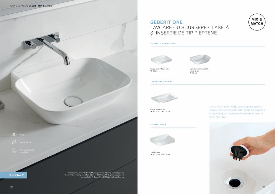 Pagina 70-Colectii pentru baie  Catalog, brosura Romana �ie completă sau soluție de îmbunătățire
(ideal ...