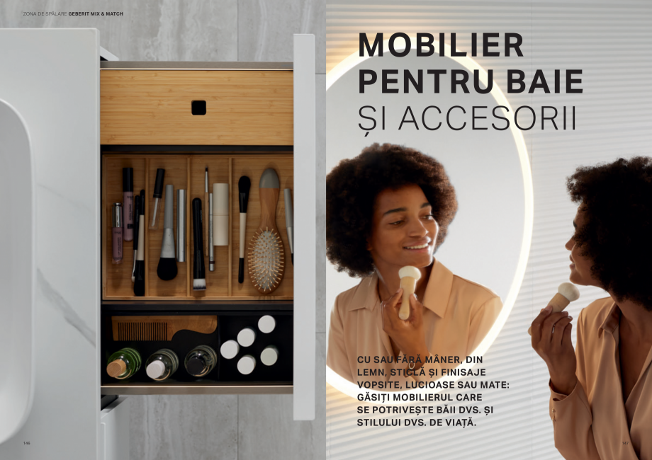 Pagina 74-Colectii pentru baie  Catalog, brosura Romana  (EFF3)

114

115

ZONA DE
SPĂLARE

Zona lavoarului ...