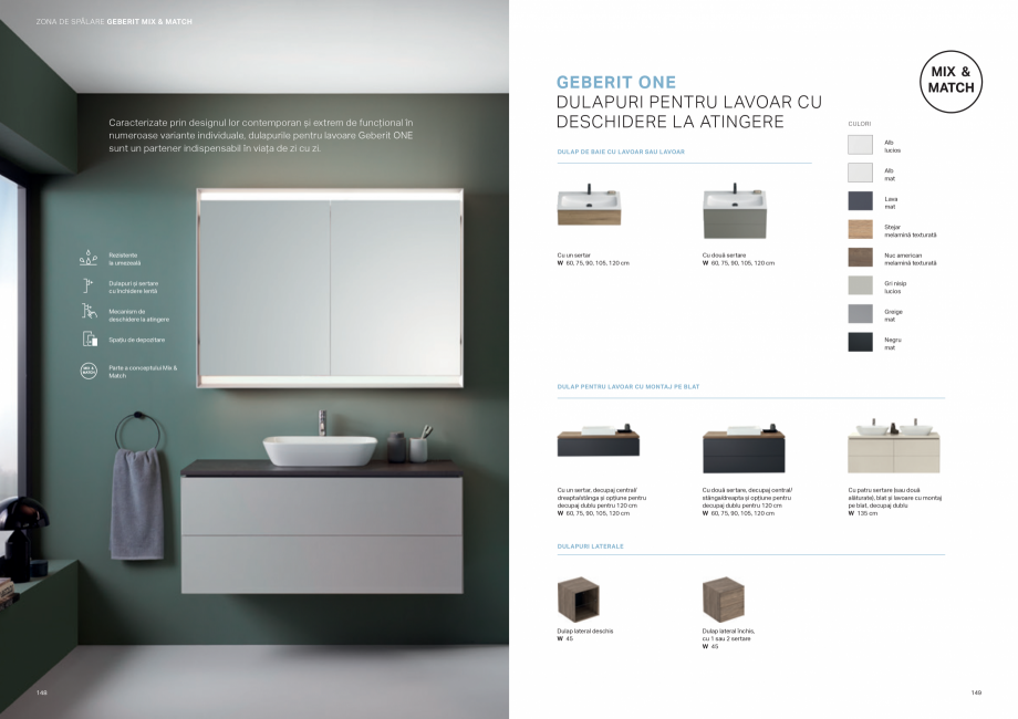 Pagina 75-Colectii pentru baie  Catalog, brosura Romana 
baie și multe altele.

→

ACCESORII

←
...