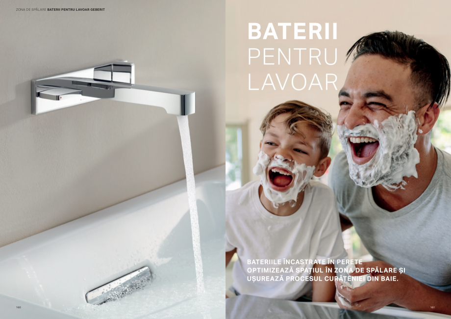 Pagina 81-Colectii pentru baie  Catalog, brosura Romana pentru baie
Geberit ONE, iCon și Acanto cu dulapuri...