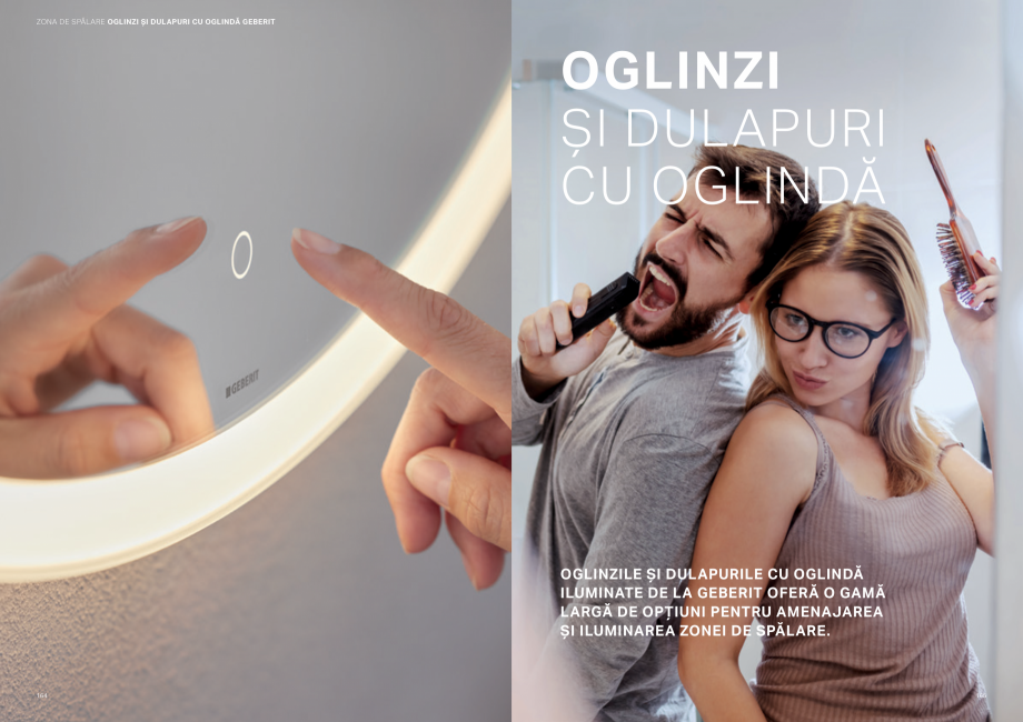 Pagina 83-Colectii pentru baie  Catalog, brosura Romana ERIT ONE
LAVOARE CU SCURGERE CLASICĂ
ȘI INSERȚIE DE...