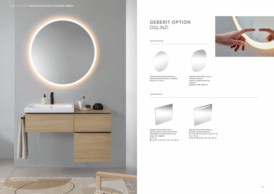 Pagina 86-Colectii pentru baie  Catalog, brosura Romana erican
melamină texturată

Dulapuri și sertare
cu...