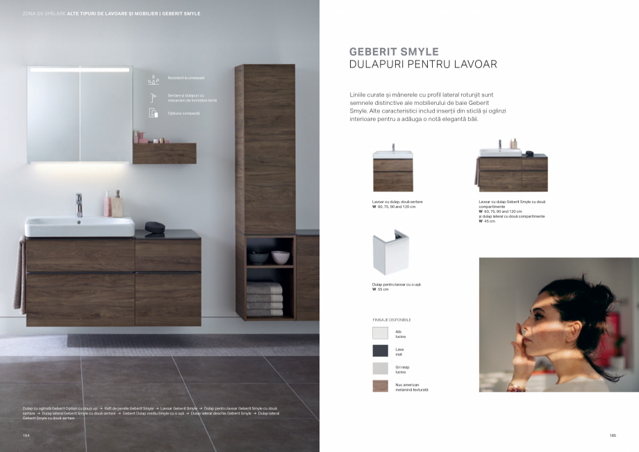 Pagina 93-Colectii pentru baie  Catalog, brosura Romana gru mat

162

163

ZONA DE SPĂLARE OGLINZI ȘI...