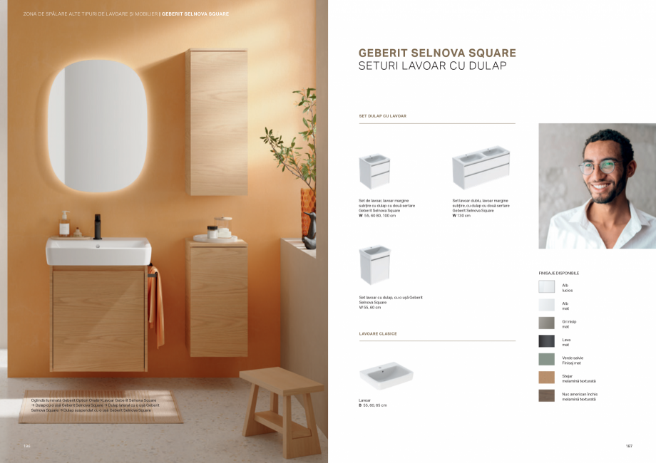 Pagina 94-Colectii pentru baie  Catalog, brosura Romana LORI
Alb

Aluminiu
anodizat
Negru mat
(numai versiunea...