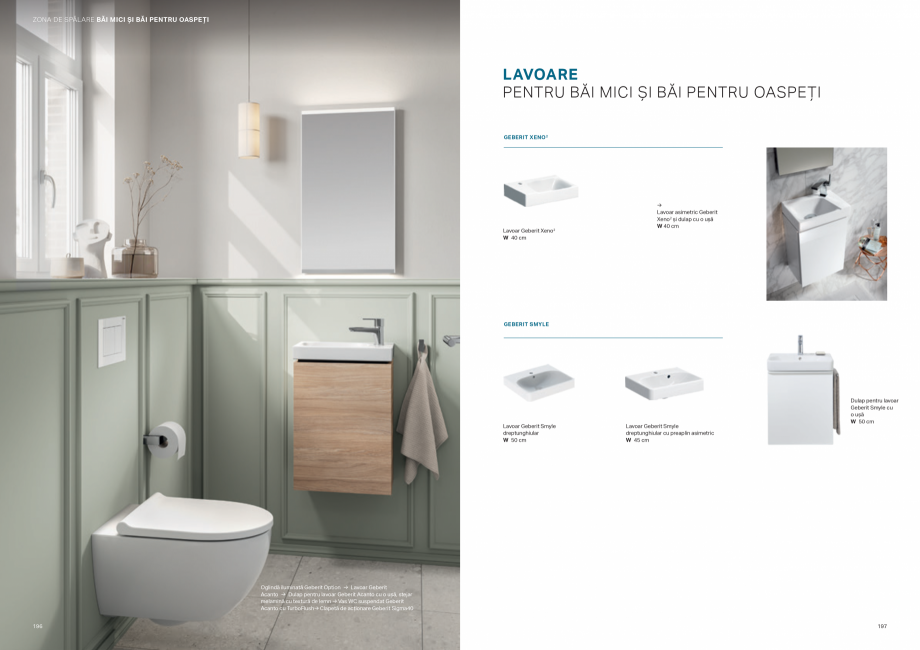 Pagina 99-Colectii pentru baie  Catalog, brosura Romana IT XENO 2

GEBERIT XENO 2
DULAPURI PENTRU LAVOAR...