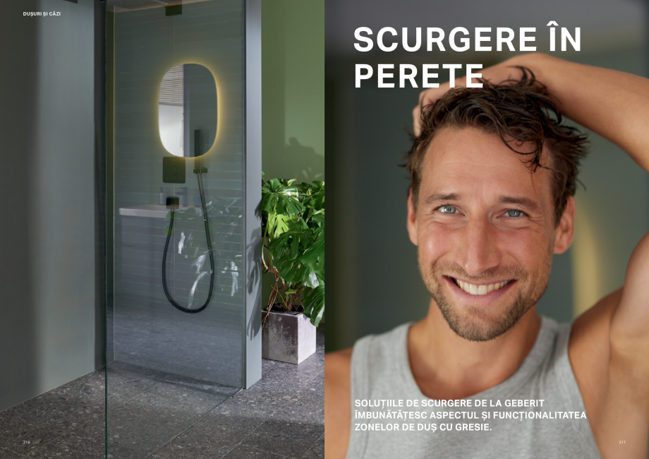 Pagina 109-Colectii pentru baie  Catalog, brosura Romana lamină texturată)
Geberit iCon (melamină...