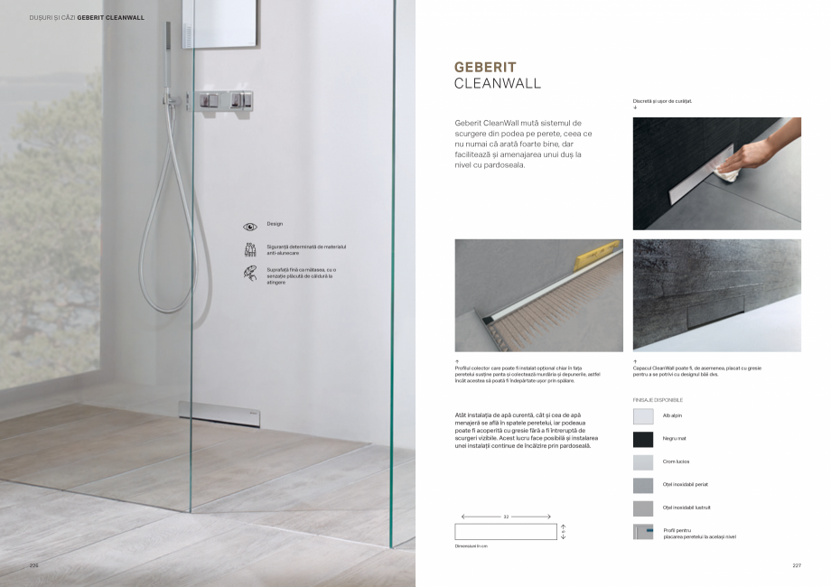 Pagina 114-Colectii pentru baie  Catalog, brosura Romana � fină ca mătasea, cu o
senzație plăcută de...