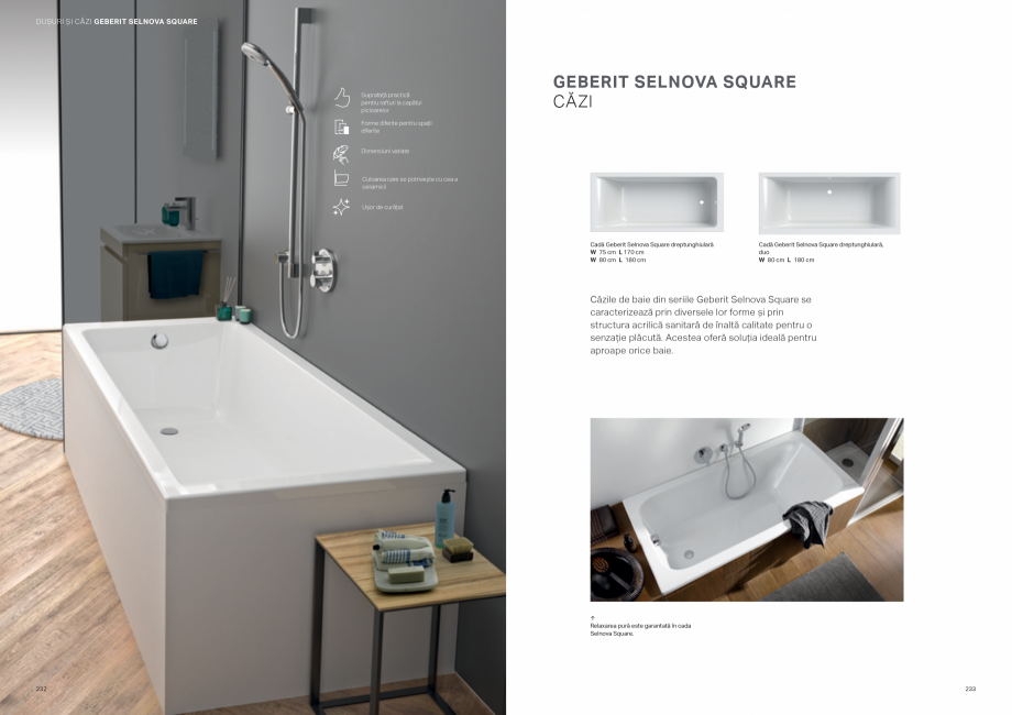 Pagina 117-Colectii pentru baie  Catalog, brosura Romana i neplăcute. O
singură ștergere a profilului este...