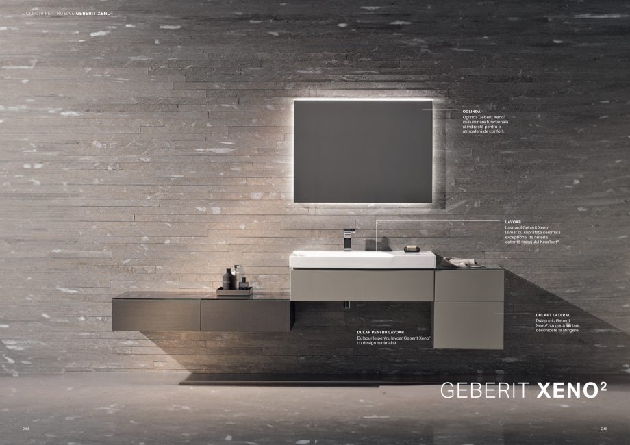 Pagina 123-Colectii pentru baie  Catalog, brosura Romana a
ceramicii
Ușor de curățat

Cadă Geberit Selnova ...