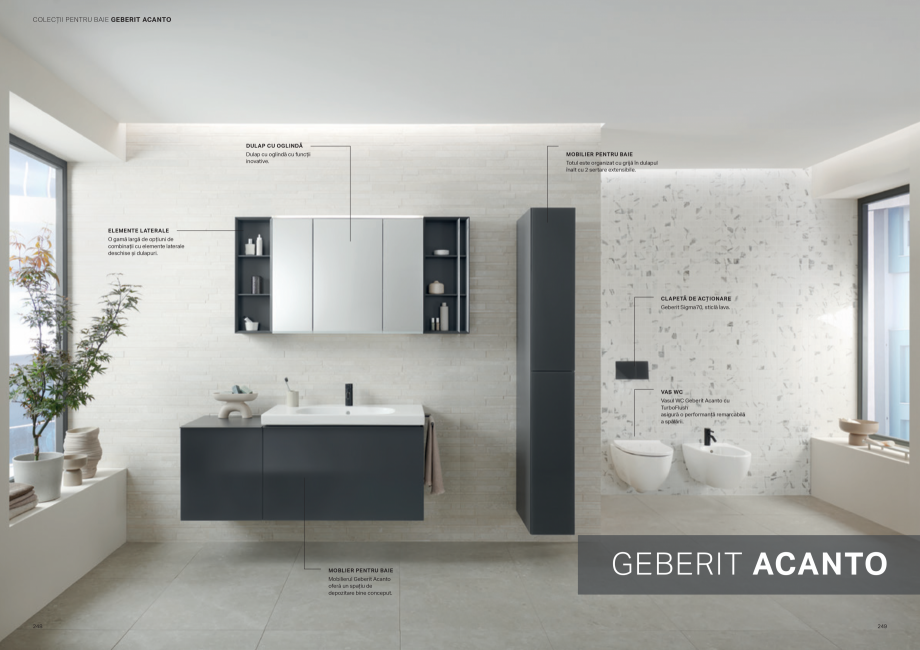 Pagina 125-Colectii pentru baie  Catalog, brosura Romana t

• Un model pentru zone de duș deosebit de...