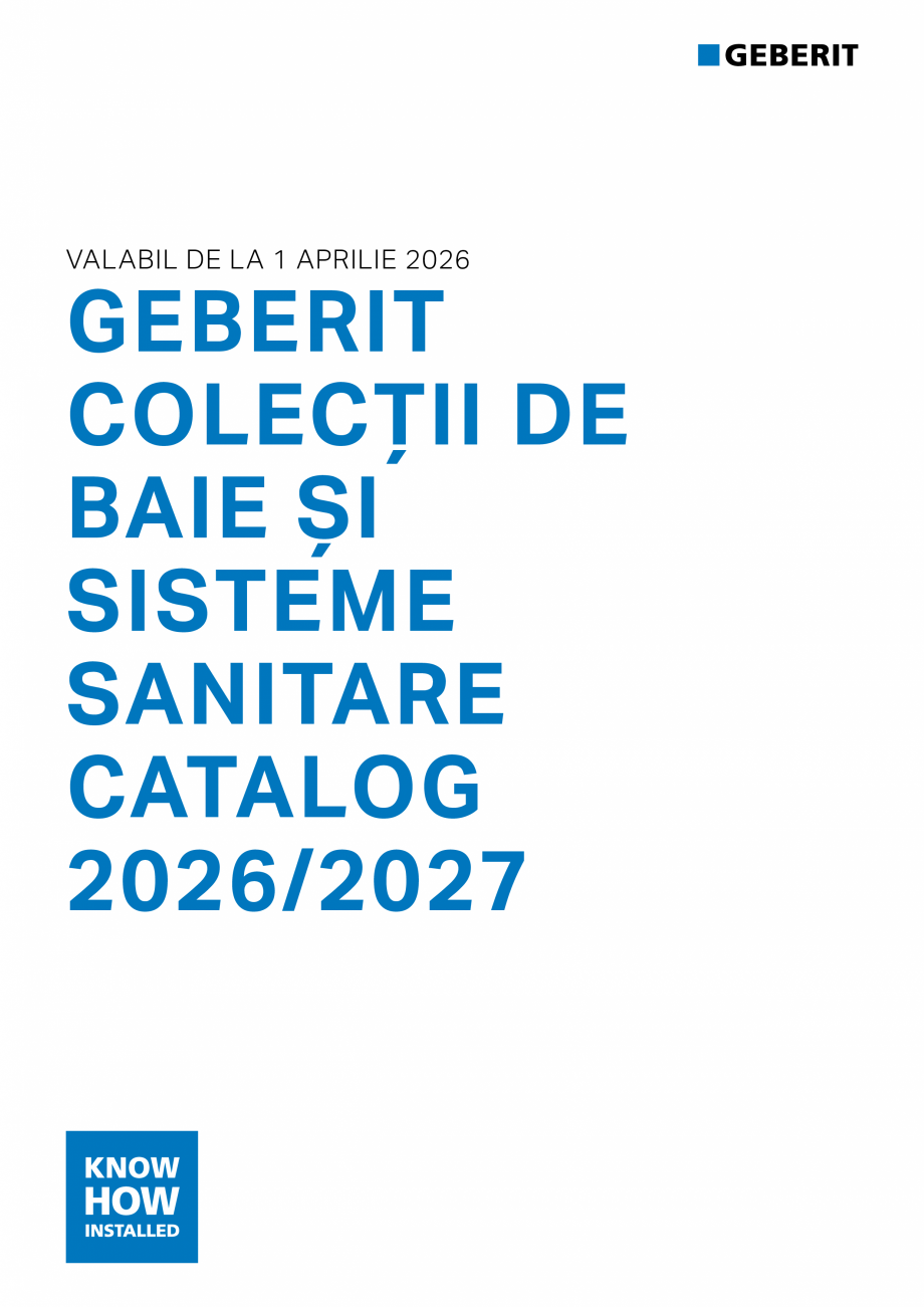 Pagina 1-Catalog Colectii de baie si sisteme sanitare  Catalog, brosura Romana VALABIL DE LA 1 APRILIE 2026

...