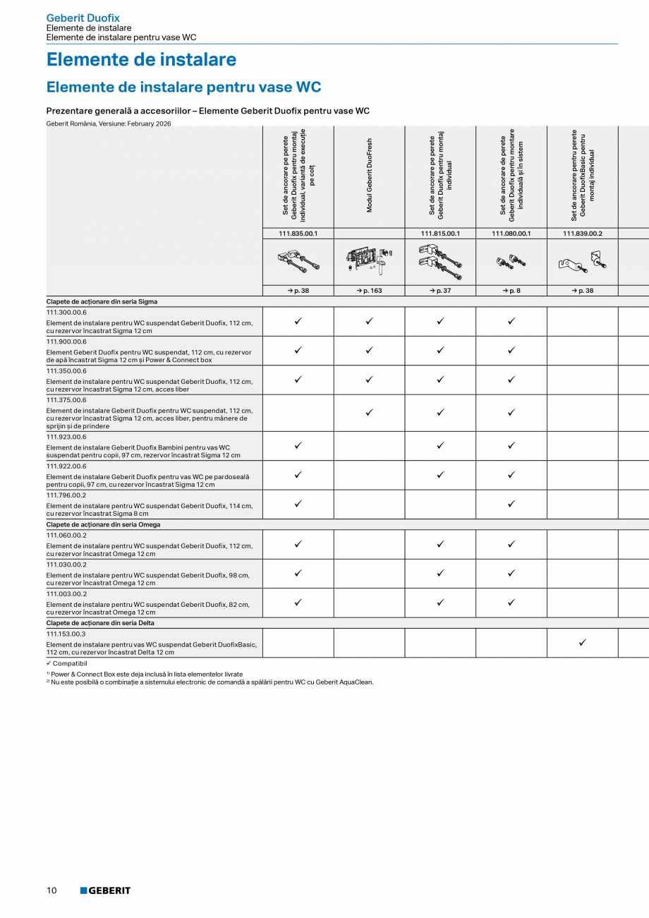 Pagina 9-Catalog Colectii de baie si sisteme sanitare  Catalog, brosura Romana re generală a accesoriilor...