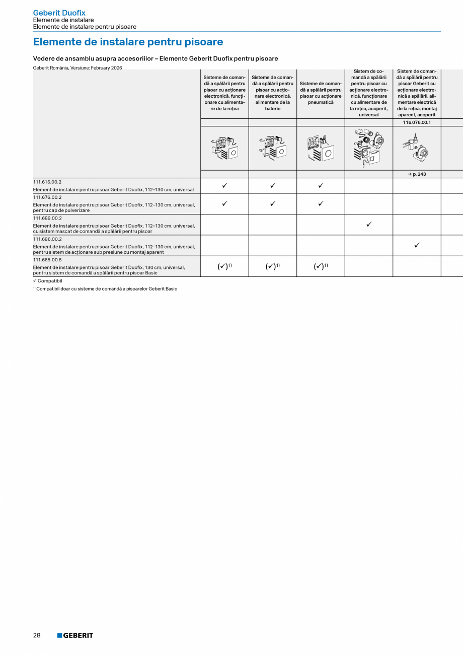 Pagina 27-Catalog Colectii de baie si sisteme sanitare  Catalog, brosura Romana ariantă îngustă, baterie cu...