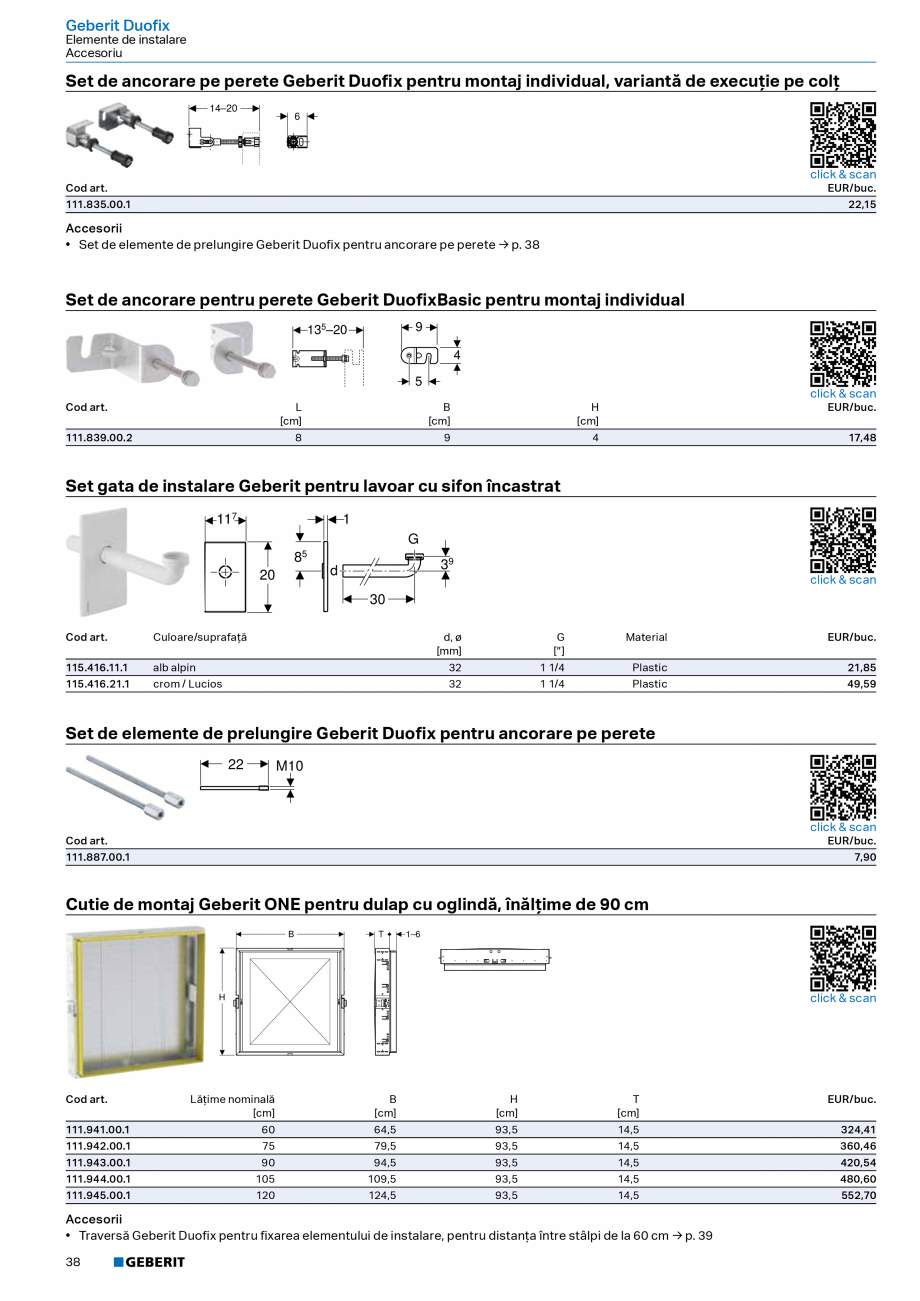 Pagina 36-Catalog Colectii de baie si sisteme sanitare  Catalog, brosura Romana 241
• Sistem de comandă a...