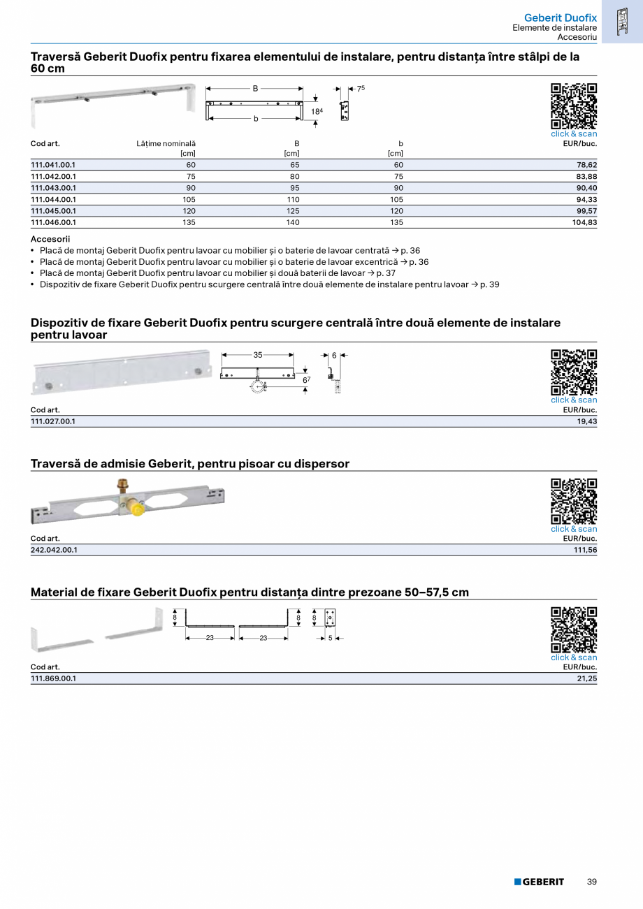 Pagina 37-Catalog Colectii de baie si sisteme sanitare  Catalog, brosura Romana 0
• Sistem de comandă a...