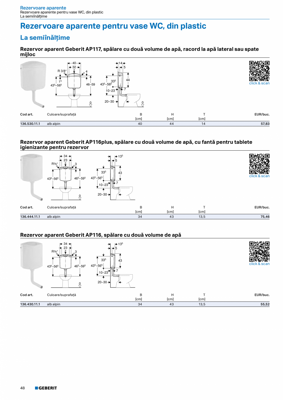 Pagina 46-Catalog Colectii de baie si sisteme sanitare  Catalog, brosura Romana t Duofix

Elemente de...