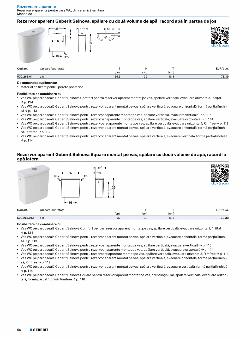 Pagina 48-Catalog Colectii de baie si sisteme sanitare  Catalog, brosura Romana ²






Cod art.

DN

...