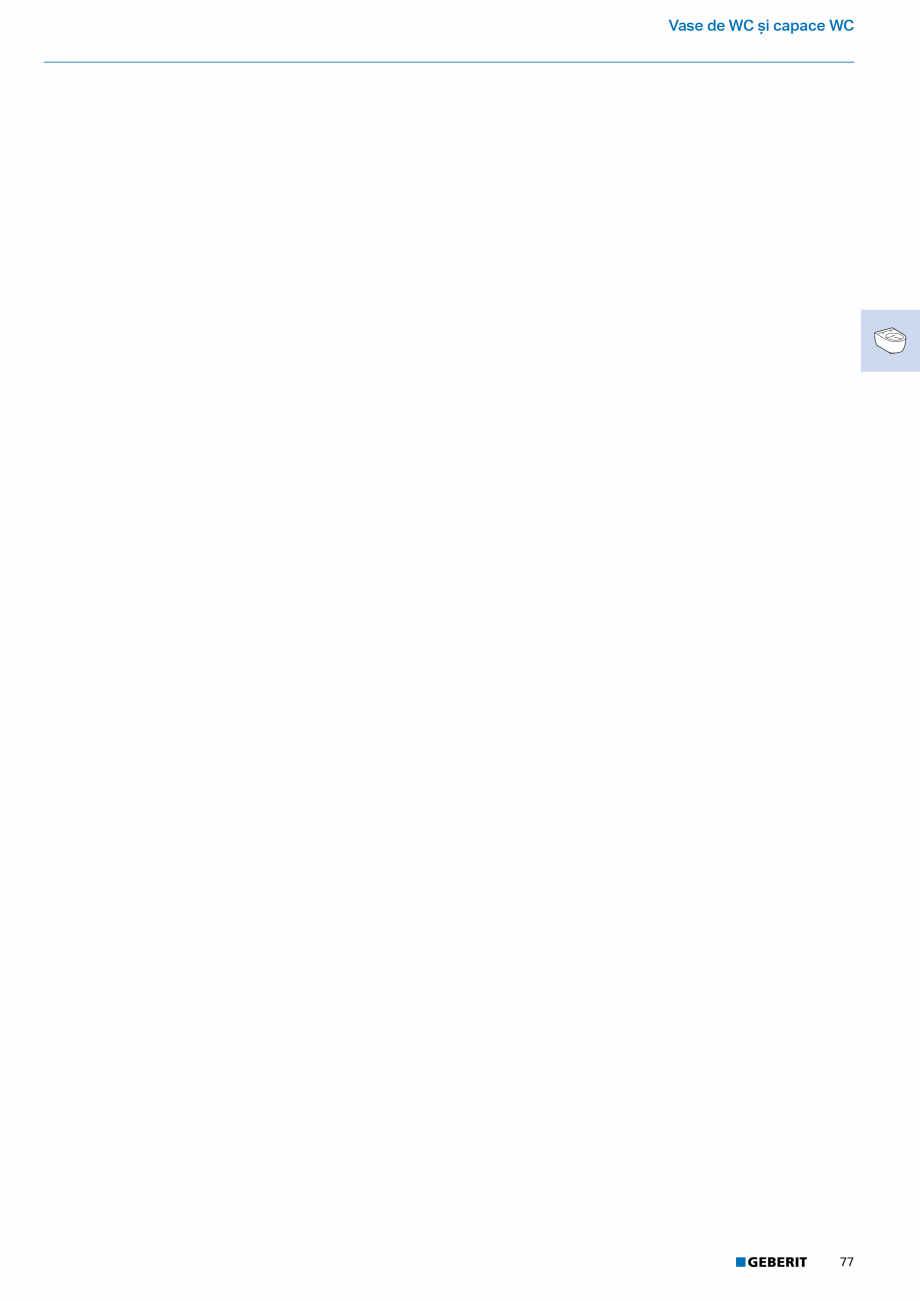 Pagina 75-Catalog Colectii de baie si sisteme sanitare  Catalog, brosura Romana  art.

B
[cm]

136.710.00.3

H...