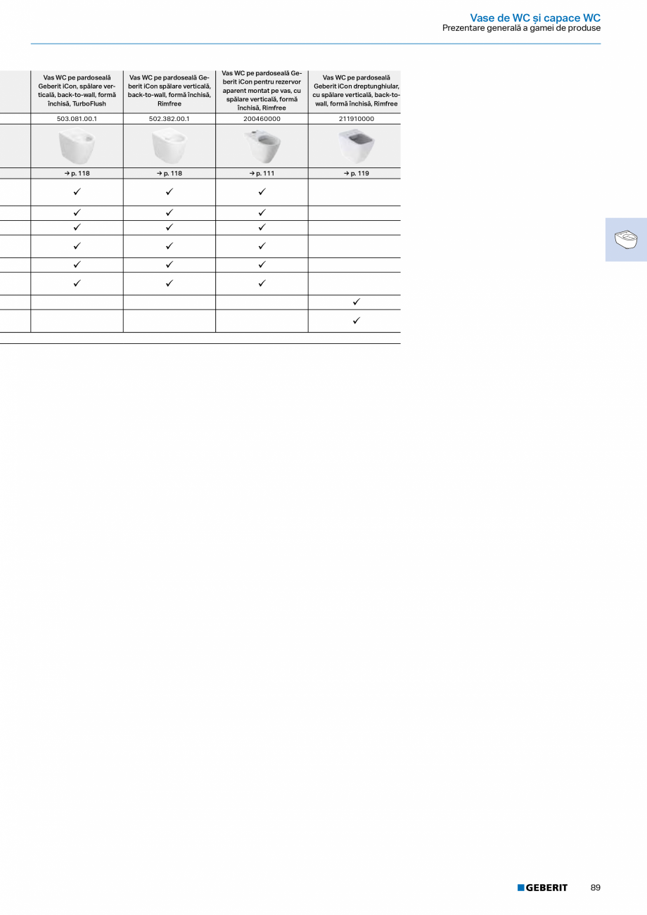 Pagina 87-Catalog Colectii de baie si sisteme sanitare  Catalog, brosura Romana e comandă montat pe perete...