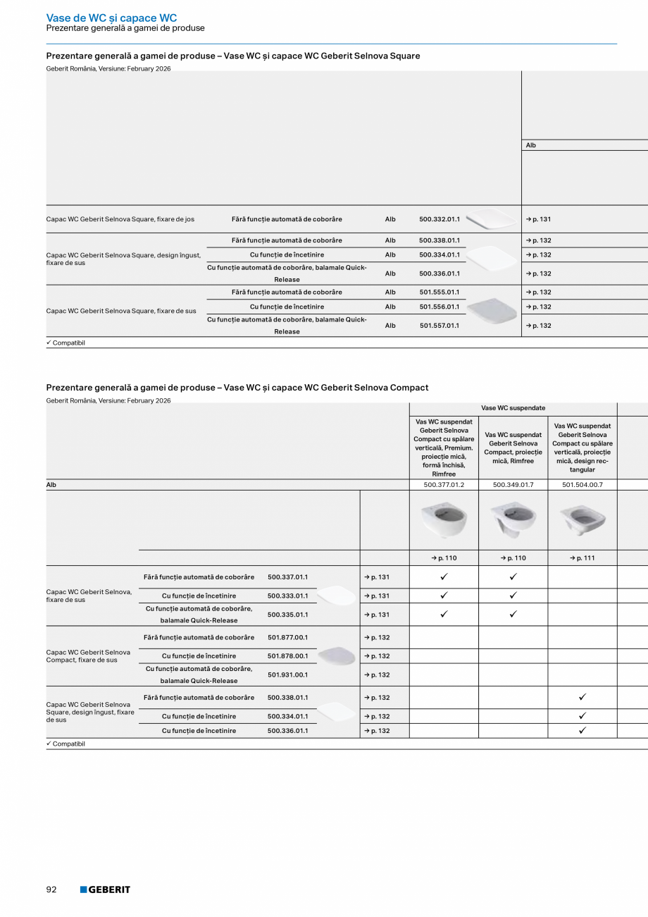Pagina 90-Catalog Colectii de baie si sisteme sanitare  Catalog, brosura Romana ial închisă → p. 121
•...