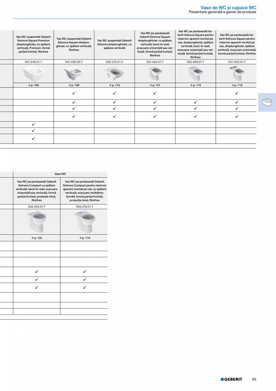 Pagina 91-Catalog Colectii de baie si sisteme sanitare  Catalog, brosura Romana an Tuma Classic
ï


...