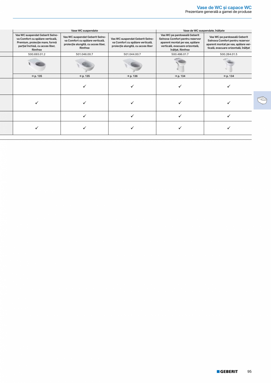 Pagina 93-Catalog Colectii de baie si sisteme sanitare  Catalog, brosura Romana  parţial închisă → p. 121...