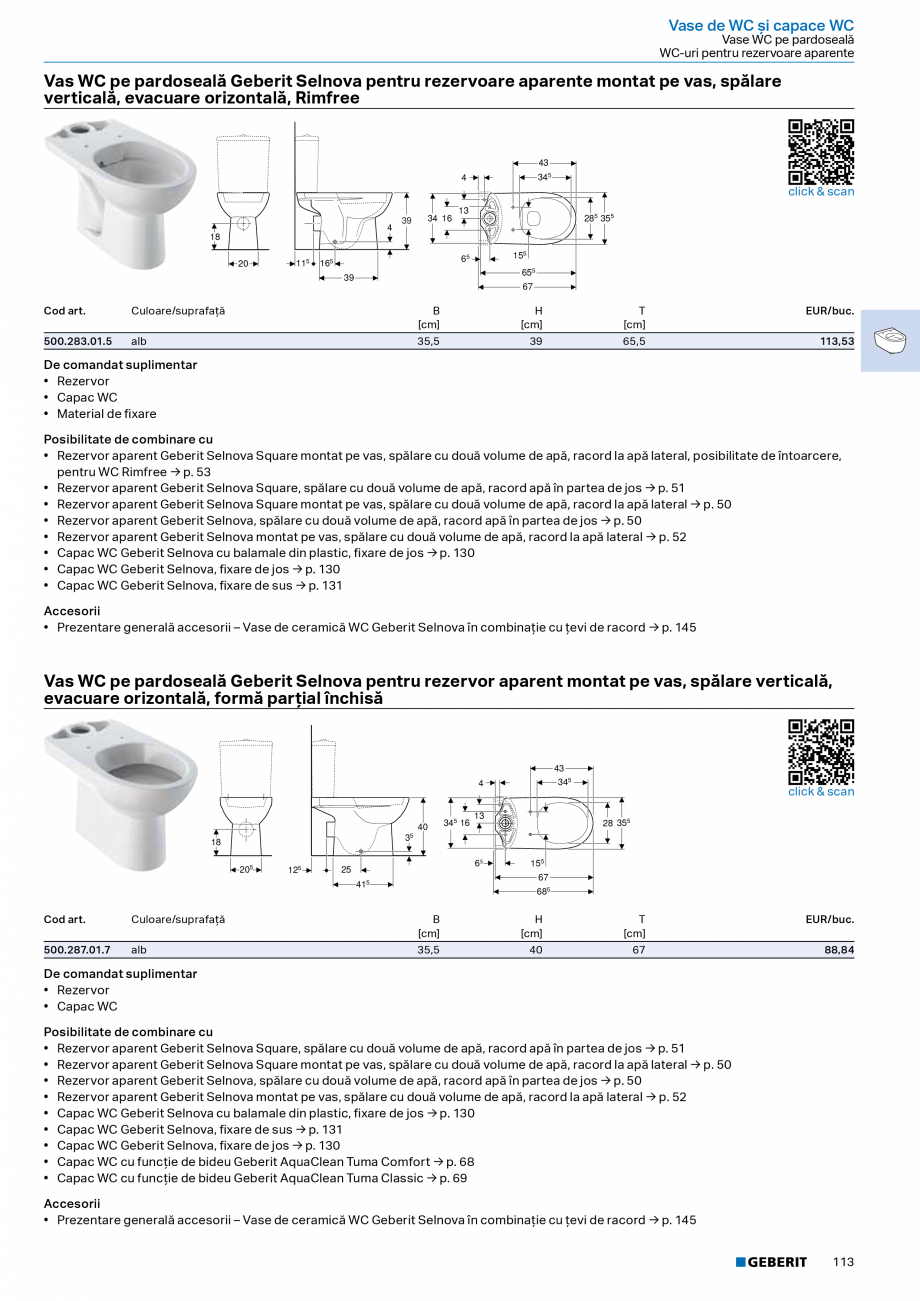 Pagina 111-Catalog Colectii de baie si sisteme sanitare  Catalog, brosura Romana ontală,
formă parţial...
