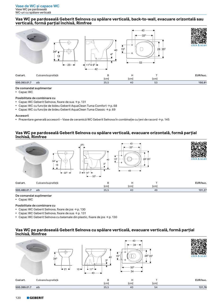 Pagina 118-Catalog Colectii de baie si sisteme sanitare  Catalog, brosura Romana -Release

ü Compatibil
...