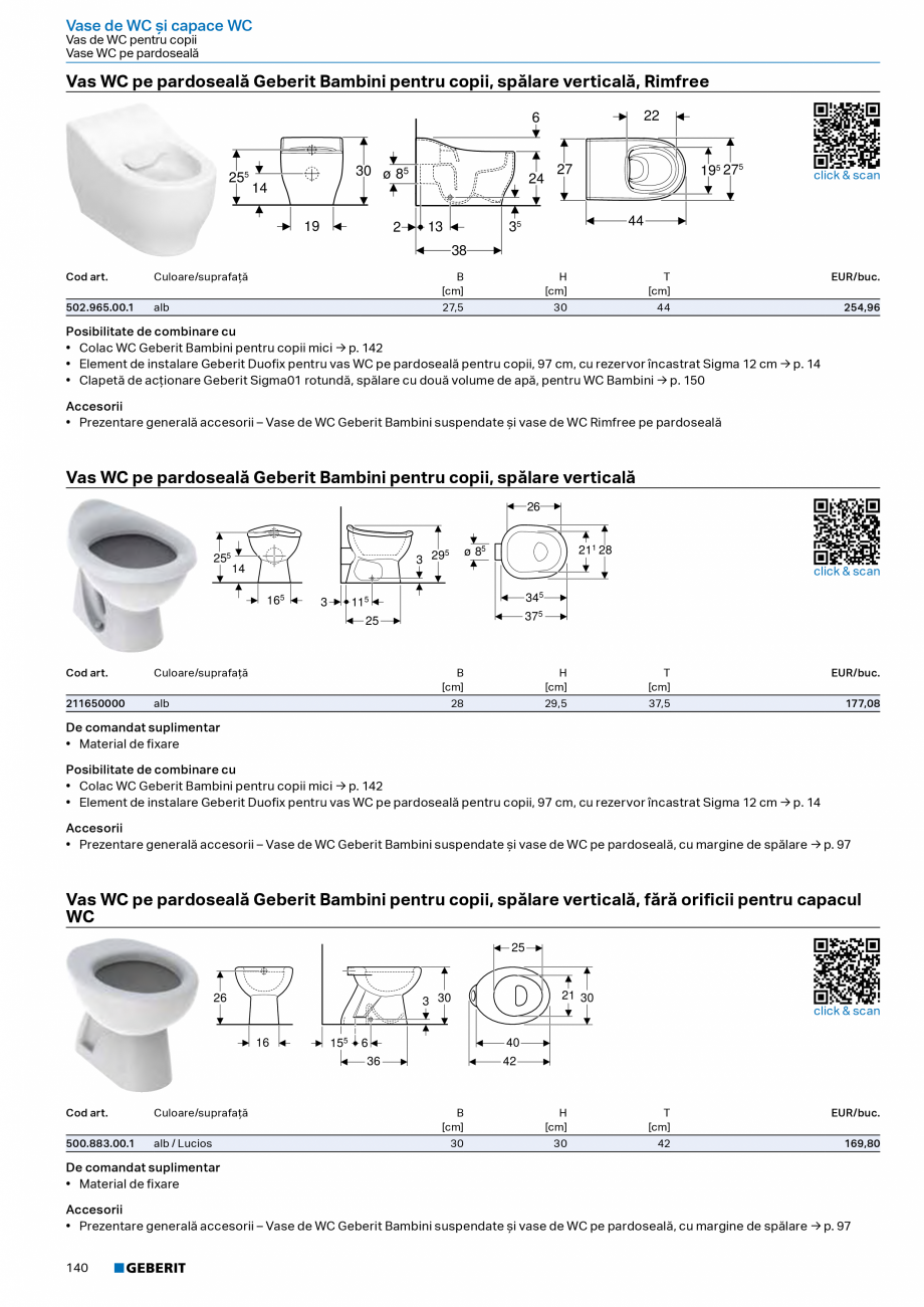 Pagina 138-Catalog Colectii de baie si sisteme sanitare  Catalog, brosura Romana ree, cu capac WC



...