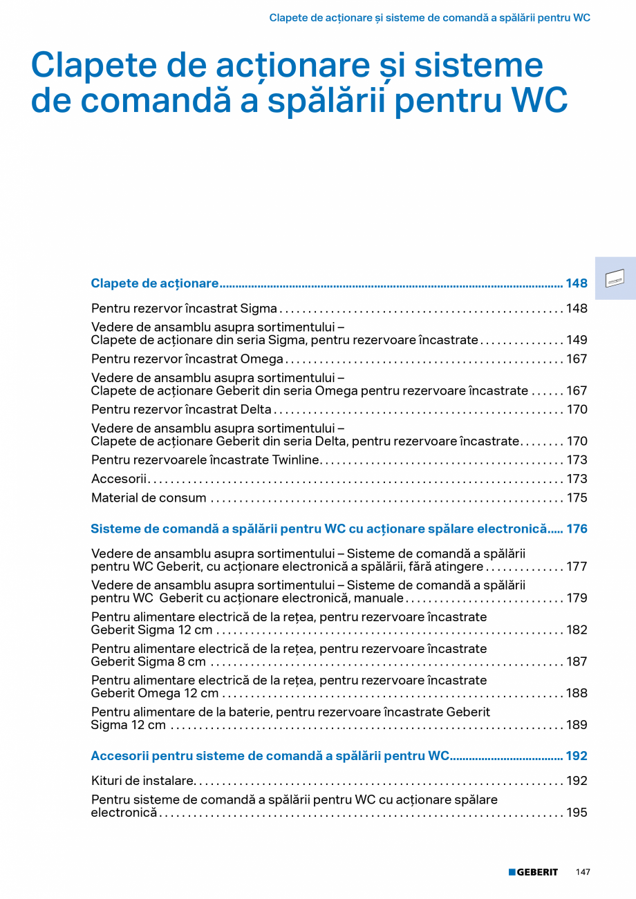 Pagina 145-Catalog Colectii de baie si sisteme sanitare  Catalog, brosura Romana 









Cod art.
...