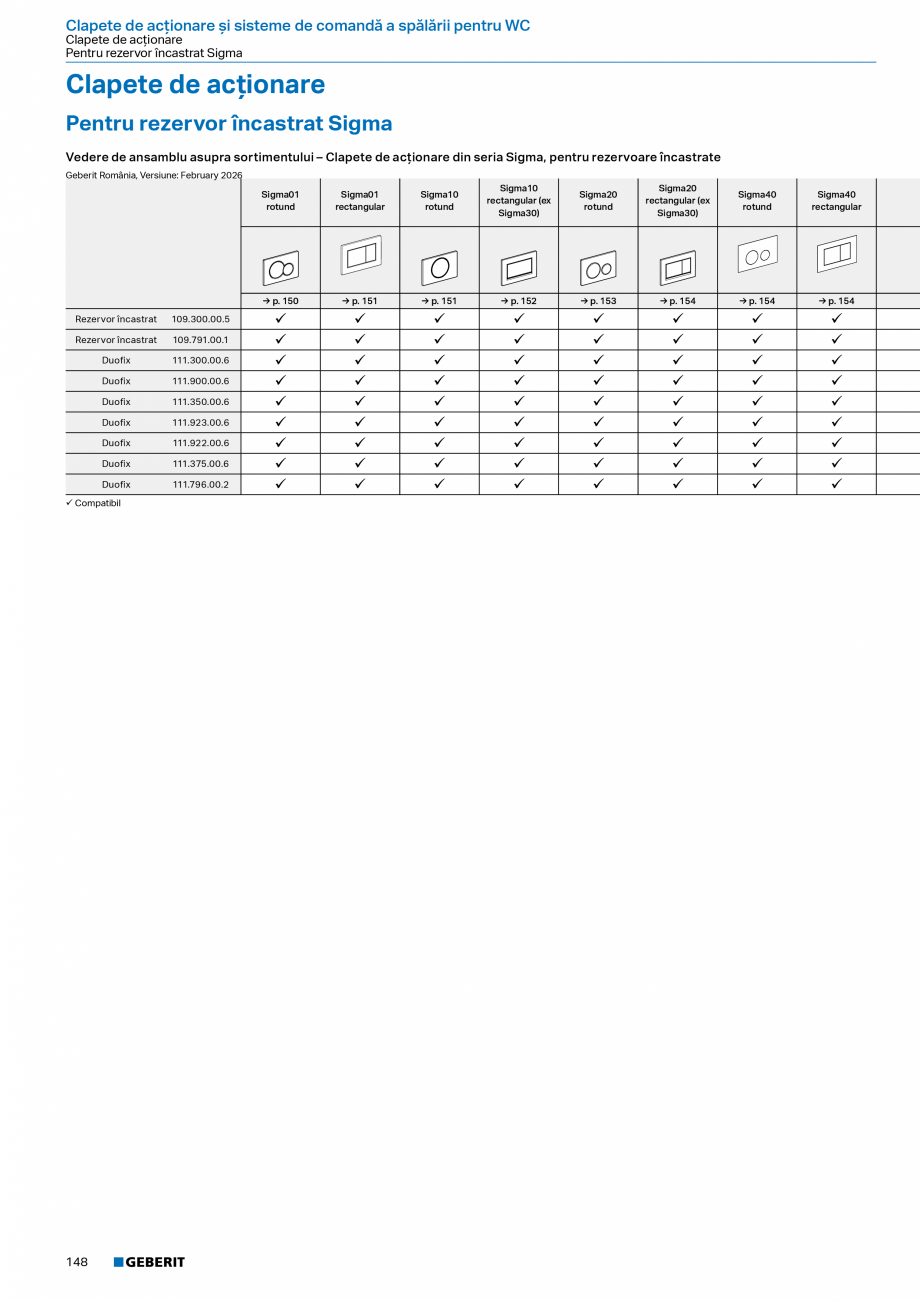 Pagina 146-Catalog Colectii de baie si sisteme sanitare  Catalog, brosura Romana  AquaClean Tuma Classic → p....