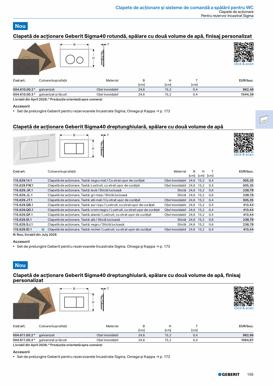 Pagina 153-Catalog Colectii de baie si sisteme sanitare  Catalog, brosura Romana rezervoare aparente

Vas WC pe...