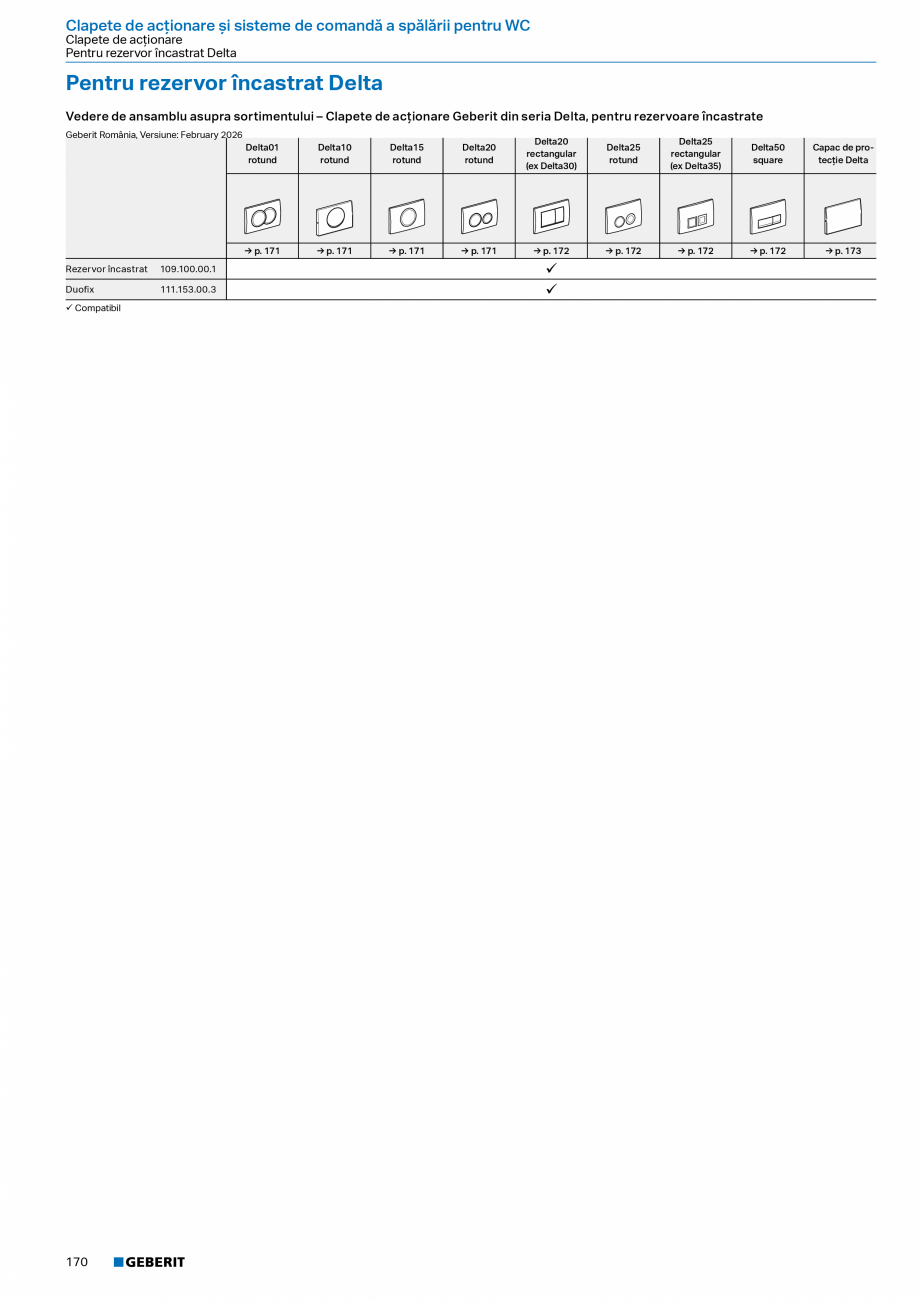 Pagina 168-Catalog Colectii de baie si sisteme sanitare  Catalog, brosura Romana �� Capac WC Geberit iCon...