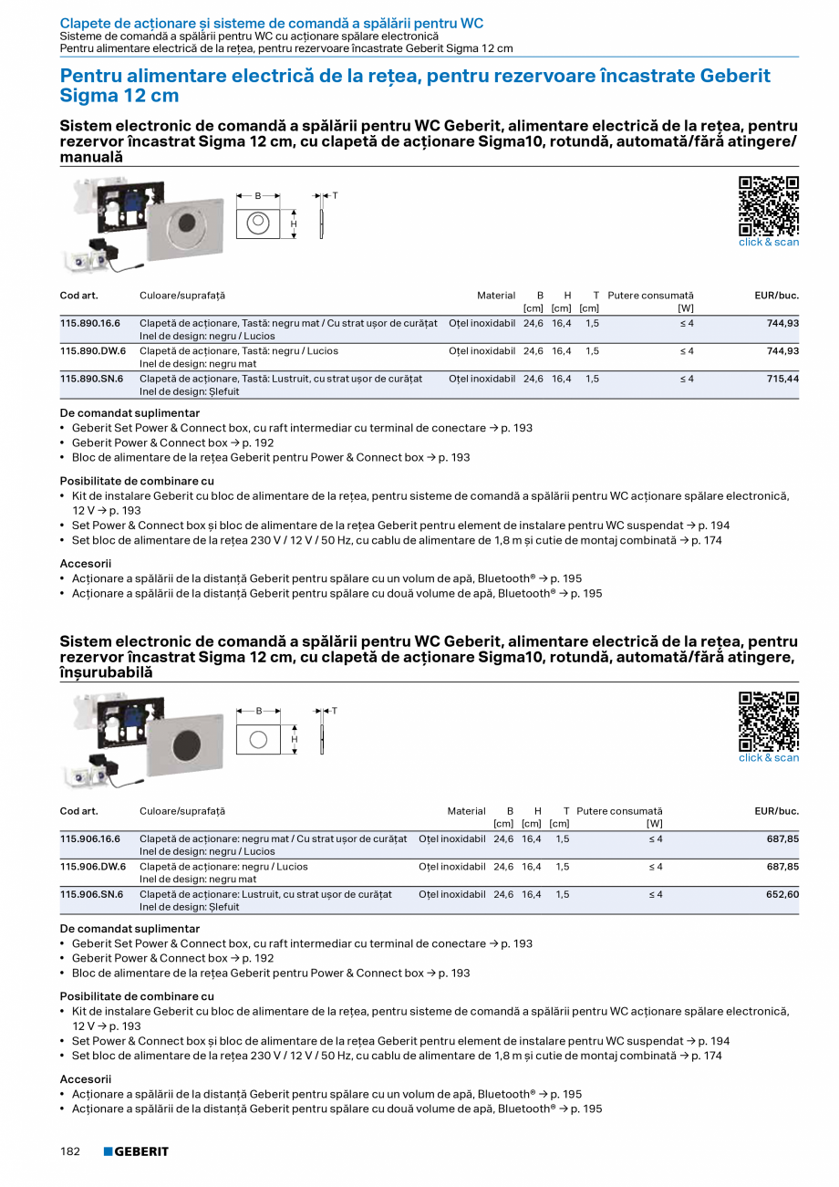 Pagina 180-Catalog Colectii de baie si sisteme sanitare  Catalog, brosura Romana erit Selnova pentru rezervor...