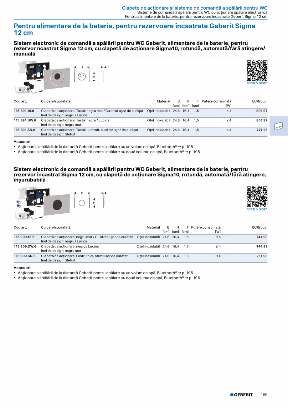 Pagina 187-Catalog Colectii de baie si sisteme sanitare  Catalog, brosura Romana  Acanto cu spălare verticală...