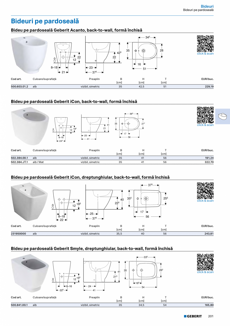 Pagina 199-Catalog Colectii de baie si sisteme sanitare  Catalog, brosura Romana re verticală, Rimfree → p. ...