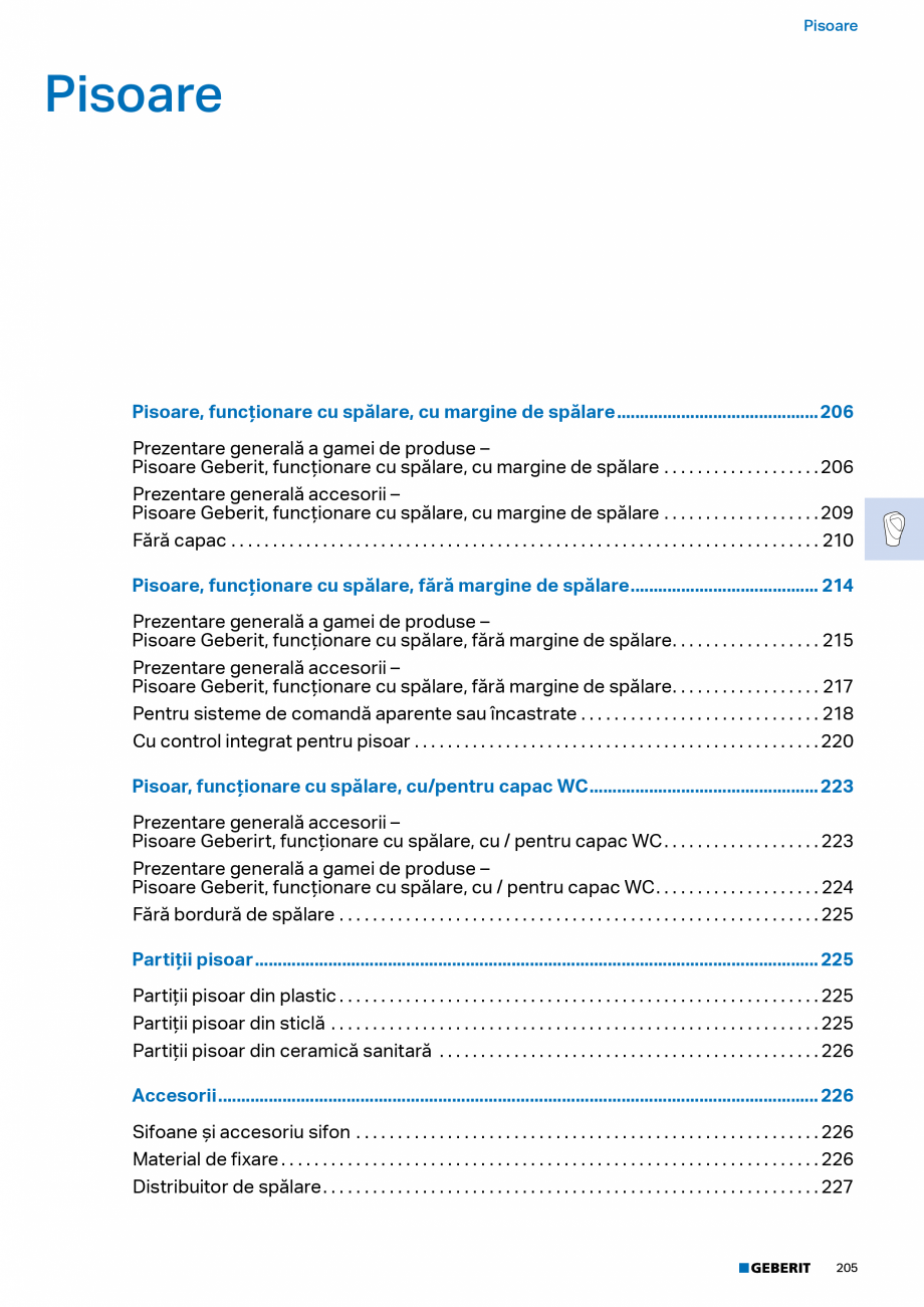 Pagina 203-Catalog Colectii de baie si sisteme sanitare  Catalog, brosura Romana ă, Rimfree → p. 115
• Vas...